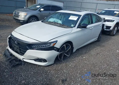 2022 Honda Accord Sport 2.0T from USA, damaged, VIN 1HGCV2F36NA019280